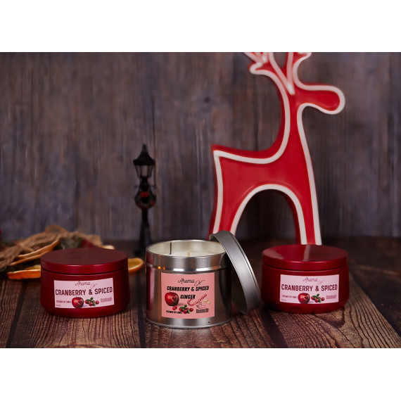 Soycandle Cranberry And Spiced Ginger