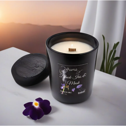 Soycandle Black Iris & Musk